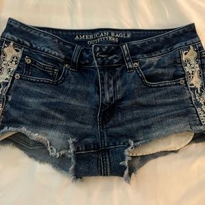 American Eagle jean shorts